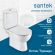 Унитаз-компакт Santek Остин 1WH502033 торнадо белый