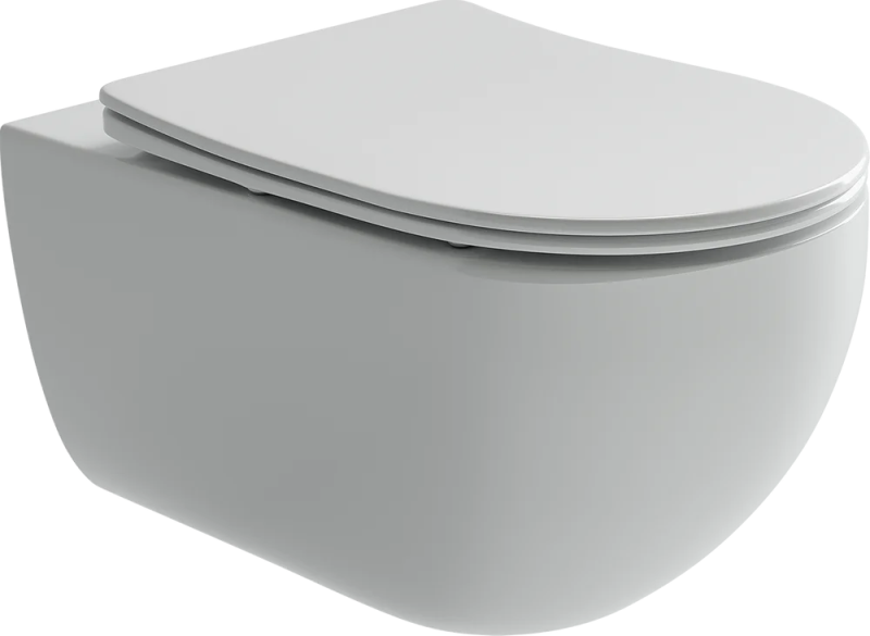 Подвесной унитаз Ceramica Nova Long CN3015 безободковый белый Подвесной унитаз Ceramica Nova Long CN3015 безободковый белый