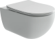 Подвесной унитаз Ceramica Nova Long CN3015 безободковый белый Подвесной унитаз Ceramica Nova Long CN3015 безободковый белый