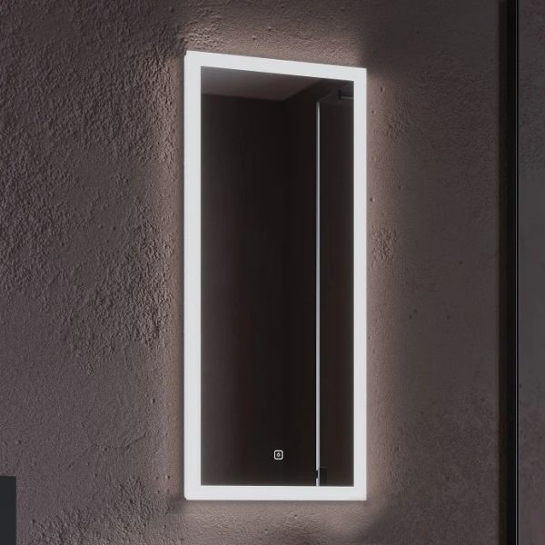 Зеркало с подсветкой Sancos Polo PL35 35см с сенсорным выключателем