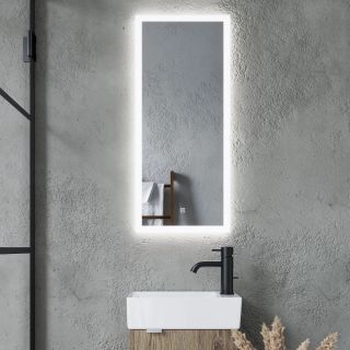 Зеркало с подсветкой Sancos Polo PL35 35см с сенсорным выключателем Зеркало с подсветкой Sancos Polo PL35 35см с сенсорным выключателем