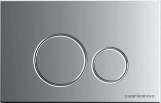 Инсталляция для унитаза Ceramica Nova Envision CN1001M с кнопкой смыва Round хром матовый Инсталляция для унитаза Ceramica Nova Envision CN1001M с кнопкой смыва Round хром матовый