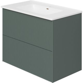 Тумба под раковину La Fenice Terra FNC-01-TER-G-80-2 Серо-зеленая 80 см Тумба под раковину La Fenice Terra FNC-01-TER-G-80-2 Серо-зеленая 80 см