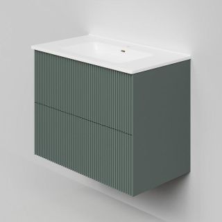 Тумба под раковину La Fenice Terra FNC-01-TER-G-80-2 Серо-зеленая 80 см Тумба под раковину La Fenice Terra FNC-01-TER-G-80-2 Серо-зеленая 80 см