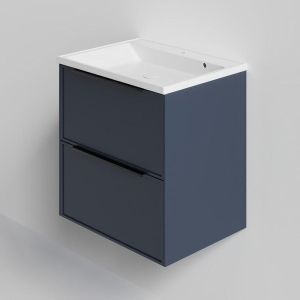 Тумба под раковину La Fenice Simpla FNC-01-SIM-BG-60-2 Синяя матовая 60 см