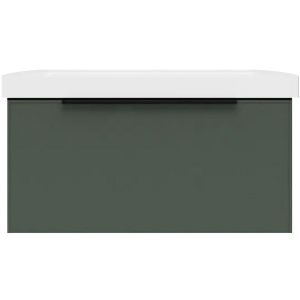 Тумба под раковину La Fenice Simpla FNC-01-SIM-G-80 Серо-зеленая 80 см