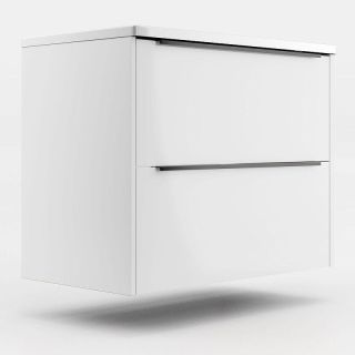 Тумба под раковину La Fenice Tesoro FNC-01-TES-PB-80-2  Белая матовая 80 см Тумба под раковину La Fenice Tesoro FNC-01-TES-PB-80-2  Белая матовая 80 см