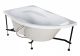 Каркас сварной для акриловой ванны Aquanet Graciosa 150x90 L