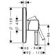 Смеситель Hansgrohe Тalis Classic 14165000 для душа встраиваемый Смеситель Hansgrohe Тalis Classic 14165000 для душа встраиваемый