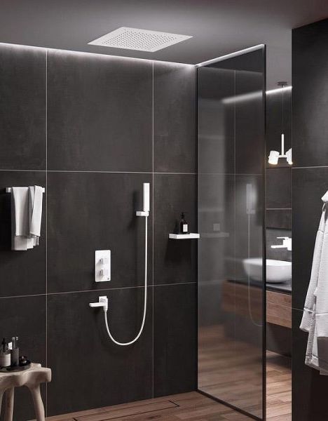 Душевой комплект Timo Petruma SX-5019/16SM с термостатом белый матовый