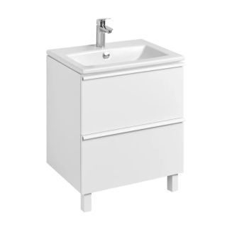 Тумба под раковину Aquaton Хюгге 1A2807V1HG2B0 60 см белый матовый