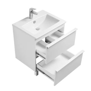 Тумба под раковину Aquaton Хюгге 1A2807V1HG2B0 60 см белый матовый