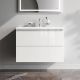 Тумба с раковиной Am.Pm Gem M90-FHX0802WG-WCC0802WG 80 см белый