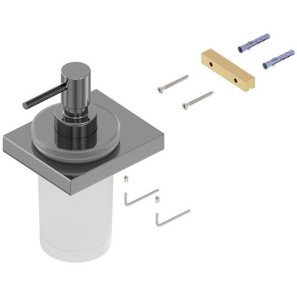 Дозатор Timo Petruma 15239/18 чёрное золото