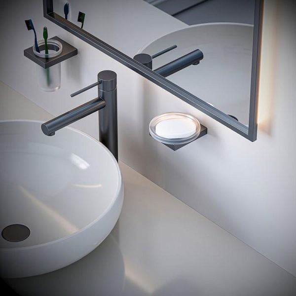 Мыльница Timo Petruma 15221/18 чёрное золото