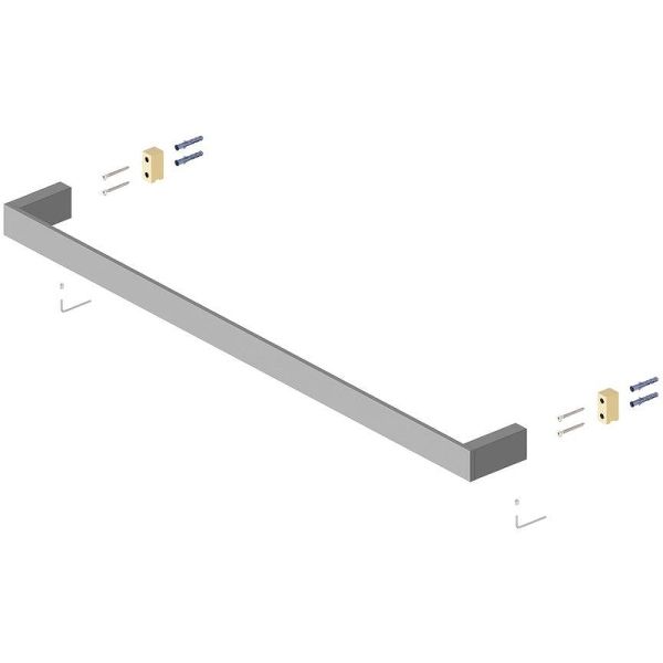 Полотенцедержатель Timo Petruma 15253/18 чёрное золото