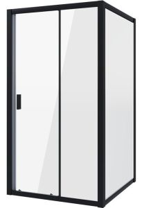 Душевой уголок Niagara NG-82-8AB-A90B 80x90см чёрный/прозрачное