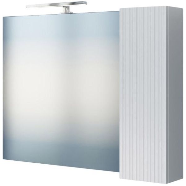 Зеркало-шкаф с подсветкой Санта Вега 700453 90 см