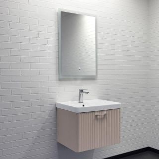 Тумба с раковиной Comforty Ангара 60 00-00021034 подвесная Дуб латте Тумба с раковиной Comforty Ангара 60 00-00021034 подвесная Дуб латте