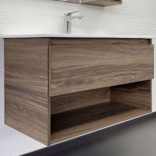 Тумба с раковиной Comforty Бордо 00-00019288 91 см Дуб темно-коричневый Тумба с раковиной Comforty Бордо 00-00019288 91 см Дуб темно-коричневый