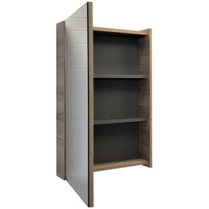 Зеркало- шкаф Comforty Дуэт 00-00017203 48 см