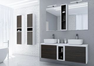 Столешница Акватон Брук 120см (60+60) 1A204605BC010 Столешница Акватон Брук 120см (60+60) 1A204605BC010