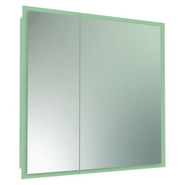 Зеркало-шкаф Reflexion Cube 80 RF2213CB с подсветкой 80х80