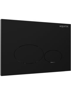 Кнопка смыва Aquatek KDI-0000074 черный матовый