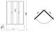 Душевая кабина Niagara NG-2307-14BK 80x80см серебро/матовое