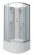 Душевая кабина Niagara NG-2307-14BK 80x80см серебро/матовое
