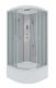 Душевая кабина Niagara NG-2308-14P 90x90см серебро/матовое