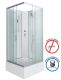 Душевая кабина Niagara NG-1108-14BK 90x90см серебро/матовое