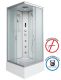 Душевая кабина Niagara NG-1108-14F с гидромассажем 90x90см серебро/матовое