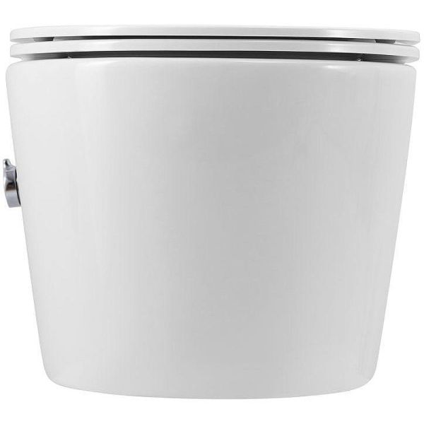 Унитаз подвесной ArtMax Zoe AM9322C1CHR/SC с функцией биде безободковый с сиденьем микролифт белый