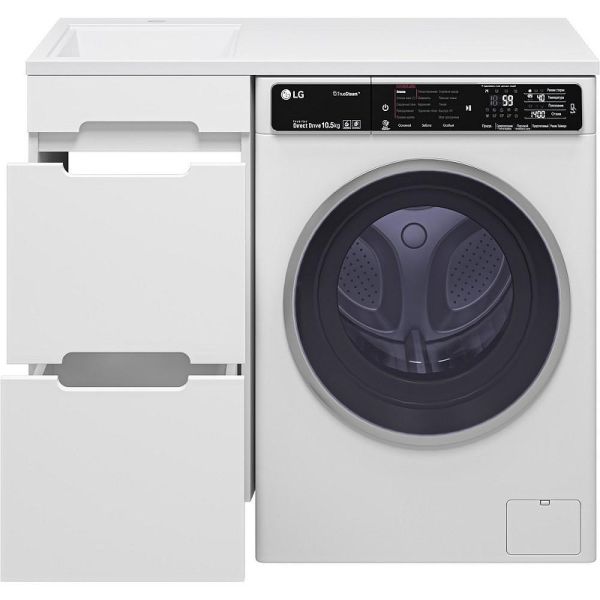 Напольная тумба под раковину Misty Байкал 100 L УТ000014749 39 см белый