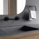 Смеситель для раковины WasserKRAFT Nuthe A9151.315 чёрный матовый