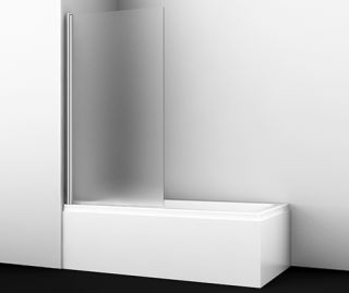 Шторка на ванну WasserKRAFT Berkel 48P01-80L Matt glass левый Шторка на ванну WasserKRAFT Berkel 48P01-80L Matt glass левый