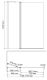 Шторка на ванну WasserKRAFT Berkel 48P02-110L Matt glass Fixed левый Шторка на ванну WasserKRAFT Berkel 48P02-110L Matt glass Fixed левый
