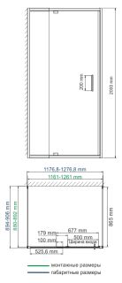 Душевой уголок Wasserkraft Berkel 48P21 120x90 Душевой уголок Wasserkraft Berkel 48P21 120x90