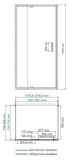 Душевой уголок Wasserkraft Berkel 48P25 120x80 Душевой уголок Wasserkraft Berkel 48P25 120x80