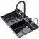 Мойка кухонная Ceruttispa Gloria Pro nano CT10578 Графит