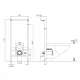 Инсталляция для подвесного унитаза с импульсным смывом Grossman 901.K31.01.000
