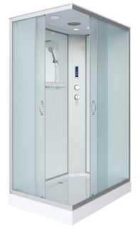 Душевая кабина Niagara NG-43285-14QP 120x80см серебро/матовое