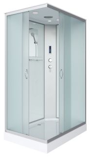 Душевая кабина Niagara NG-43295-14QP 120x90см серебро/матовое