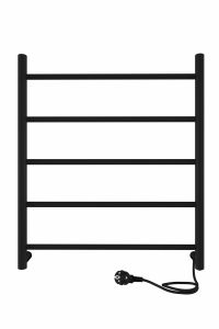 Полотенцесушитель электрический Indigo Line LCLE60-50BRR 60x50 см чёрный муар