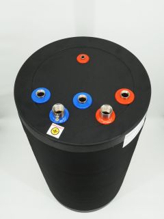 Бойлер косвенного нагрева универсальный ELSEN 100 л, нержавеющая сталь AISI 304, EWH03U.100i