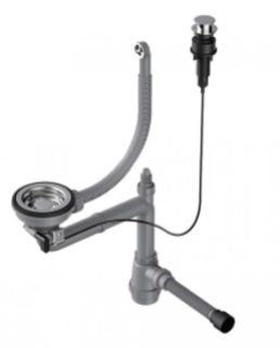 Сифон Omoikiri WK-1-R-A-IN с кнопкой Сифон Omoikiri WK-1-R-A-IN с кнопкой