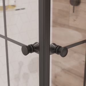 Душевой уголок Niagara Nova 100x100см чёрный NG-0100