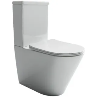 Бачок для унитаза Ceramicanova Highlight Rimless CN1802-T белый