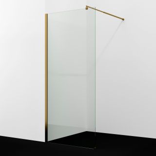 Душевая перегородка WasserKRAFT Rur 30W39BG 90 см профиль золото стекло прозрачное